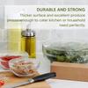 Tezraftaar 6 x PVC Cling Film 300mm x 300m 12" Clear Catering Kitchen Cling Film Food Wrap Roll with Sharp Cutting Edge for Keep Food Fresh Long Time view 3