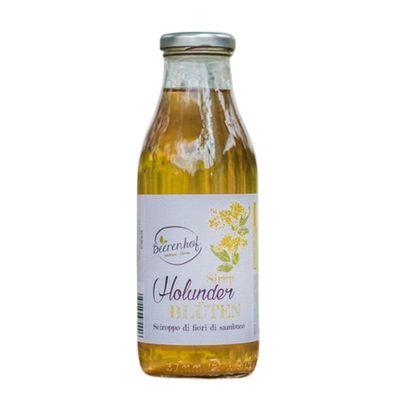 Elder Flower Syrup 500 ml. - Beerenhof South Tirol