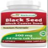2 PACK - Best Naturals Black Seed Oil Capsules 500 mg 90 Count - Minimum 0.95% Thymoquinone per Black Cumin Seed Oil softgel view 1