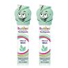 Buddies Hint of Mint Toothpaste Pump Twin Mild Butter-Mint Flavour, SLS & Paraben-Free, 1450ppm Fluoride, Low-Foam Formula for Sensitive Brushers & Special Needs - Pack 100ml 2 view 1