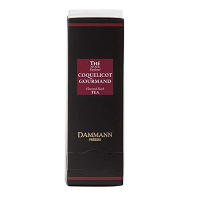 DAMMANN FRERES - Coquelicot Gourmand - 24 wrapped envelopped tea bags