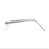 Edison & King Clarity frameless reading glasses with premium lenses and blue filter (Silver, +3,00 dpt) view 3
