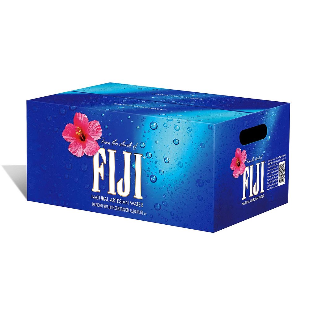 Fiji Natural Artesian Water (500 mL, 24 Pack)