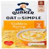 Quaker Oat So Simple (Golden Syrup 2 x 10Pack) view 1