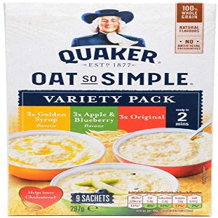 Quaker Oat So Simple (Variety 2 x 9Pack)