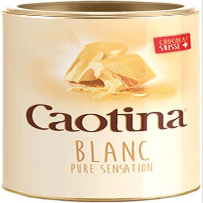 White Cocoa Drink 500 g with Swiss Chocolate, Caotina / Switzerland