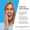 Comfort Cover for Braces, Lip Protector Mouth Guard Lip Cushion Teeth Shield Bumper for Brackets, Aligner, Dental Wax Alternative, Hard and Rigid Clip view 2