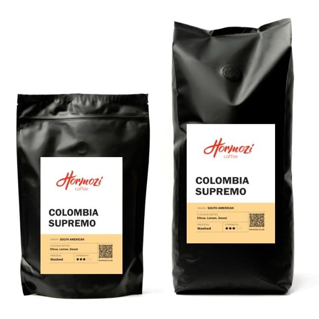 6KG Wholesale Colombia Supremo Freshly Roasted Coffee Whole Beans or Ground Arabica (Fine Ground  Medium Roast)