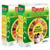 Manna Health Mix | 100% Natural Multigrain Nutrition Drink for Kids | Multi Millet Health Drink Mix Powder 1kg (500g x 2 Packs) | 14 Natural Ingredients view 1
