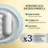 Physis FOS Inulin Fibre with Lactobacillus Acidophilus | Chicory Root Inulin & Live Bacterial Cultures | Gentle Daily Formula for Sensitive Stomachs | 60 x Vegan Gut Wellness Capsules | Made in UK view 3