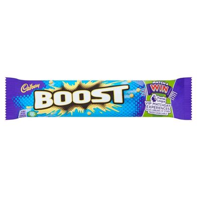 Cadbury Boost Chocolate Bar, Pack of 48 x 48.5 g