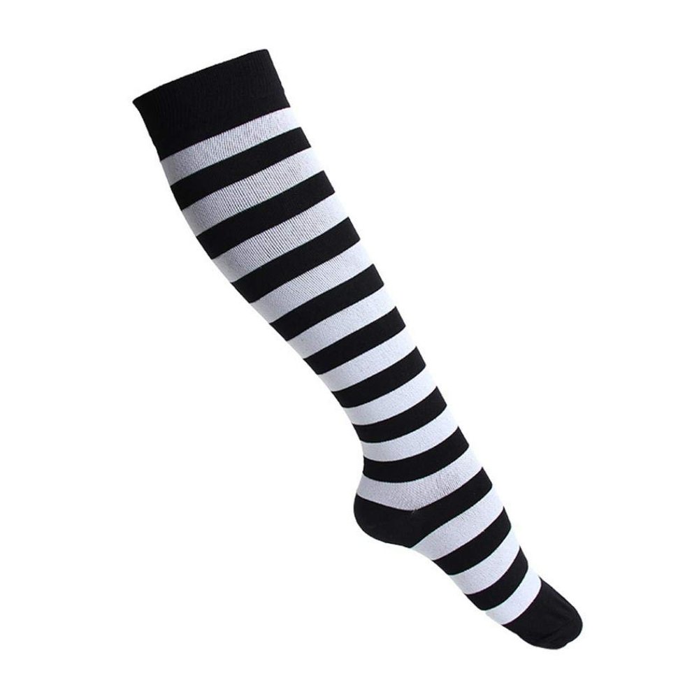 Angoter Compression Socks for Women and Men Long Sports Socks for Running Travel Cycling Pregnant Nurse Edema
