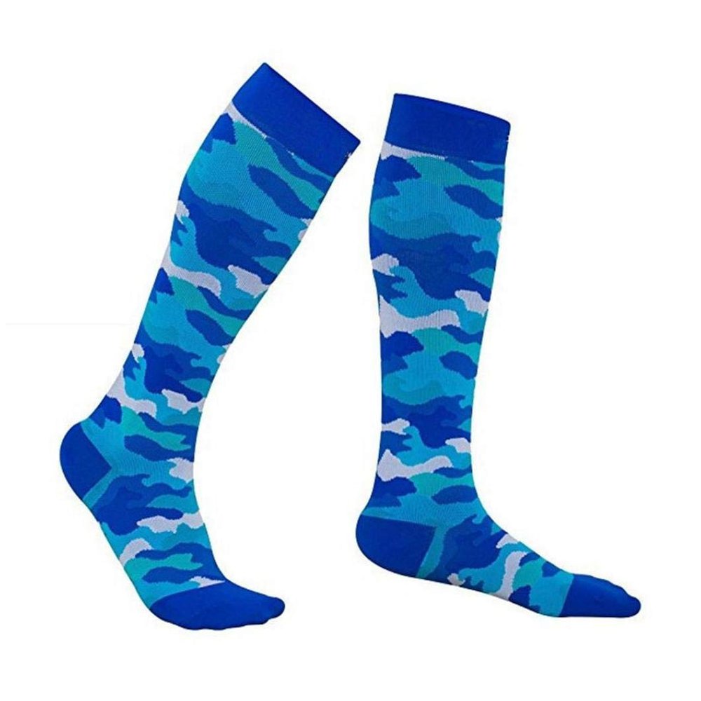 Angoter Compression Socks for Women and Men Long Sports Socks for Running Travel Cycling Pregnant Nurse Edema