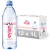 Evian Water 12x1L view 3