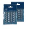 10mm (2pack 20 ) Jelly Diamond House of Cake Mini Edible Jelly Diamond Studs - Clear 2 Packs (20 pcs/Pack ) -Each Stud is 10mm Across view 1