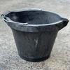 2 x Street Solutions UK | Super Heavy Duty 3 Gallon Plastic Builders Buckets | 15 Litre Mixing Site Buckets view 1