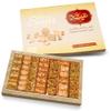 Baklava 450g, 43 Pieces I Baklava Mix with Pistachios and Cashews I Elegant Gift Box I Assorted Arabian Sweets I Without preservatives, Without additives I Traditional Oriental Pastry view 1