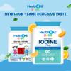 Health4All Kids Sea Kelp Iodine 75mcg 90 Chewable Tablets 3 Months Supply, Natural Vegan Iodine Supplement for Children 3+, Supports Learning & Growth, Sugar-Free Orange Flavour | Made in UK view 2