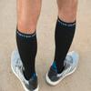 Endurance Compression Socks for Running and Hiking for Men & Women (20-30 mmHg) with Graduated Athletic Fit - Blue - L/XL view 3