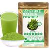 Plant Gift 100% Pure Matcha Powder  Natural Meal Powder, Great Flavor for Drinks, Smoothie, Yogurt and Beverages, Non-GMO Powder - No Filler, No additives 100G/3.25oz view 1