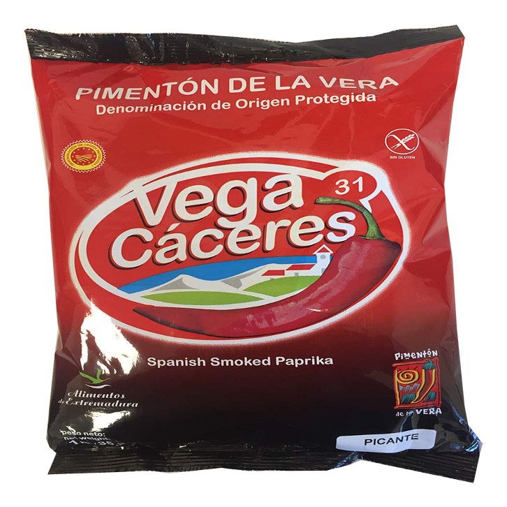 1 kg of Spicy Smoked Paprika from Vera, with Protected Designation of Origin in Saco