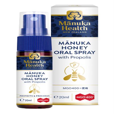 Manuka Health Honey and Propolis Oral Spray, 20 ml