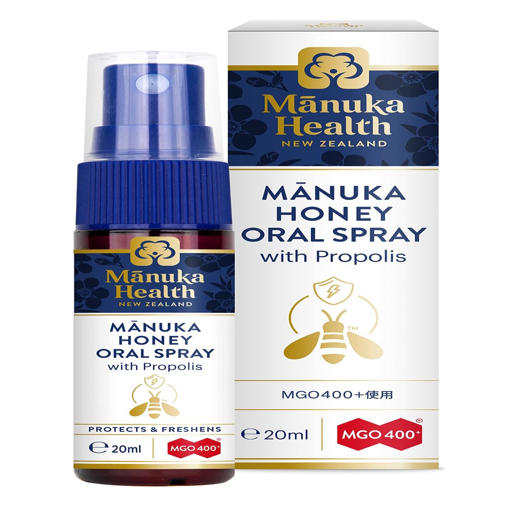Manuka Health Honey and Propolis Oral Spray, 20 ml