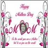 10" x 8 Mothers Day photo cake topper printed edible icing personalised view 1