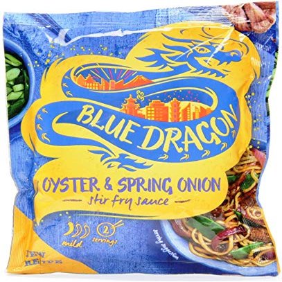 Blue Dragon Stir Fry Sauces (Oyster and Spring Onion Stir Fry 3 x 120g)