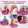 Vitamin B Complex High Strength - Includes Essential Multi B-Vitamins B12, Vitamin B6, Vitamin B1, Vitamin B5 Pantothenic Acid, Niacin, Biotin, Folate, Riboflavin, Inositol - (180 Capsule Supply) view 4