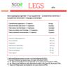 500Cosmetics Legs - Natural Capsules to Prevent and Eliminate Varicose Veins - Improves Blood Circulation and Reduce Swelling - with Horse Chestnut - Made in The EU. (3) view 2