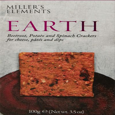 Millers Elements Earth Crackers, 100g