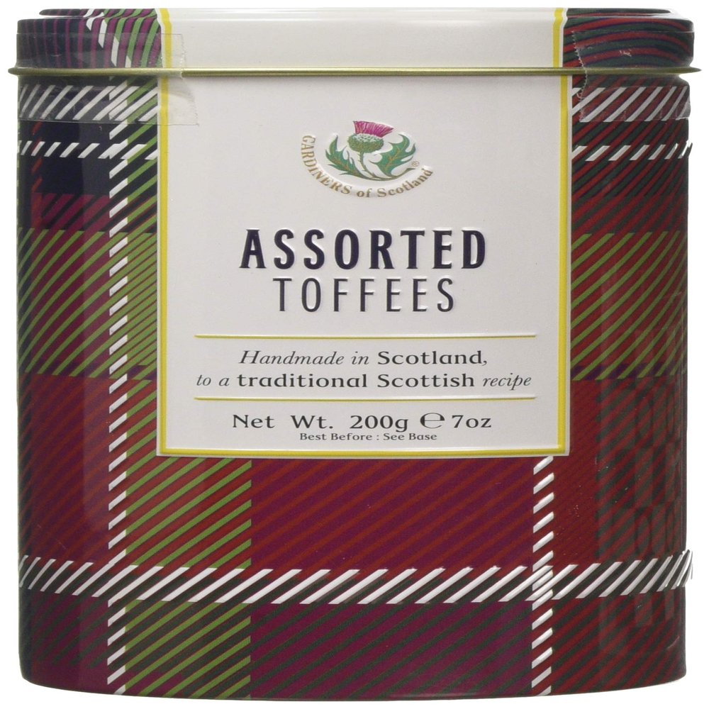 Gardiners of Scotland Assorted Toffee Oval Tins 200 g