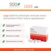 500Cosmetics Legs - Natural Capsules to Prevent and Eliminate Varicose Veins - Improves Blood Circulation and Reduce Swelling - with Horse Chestnut - Made in The EU. (5) view 4