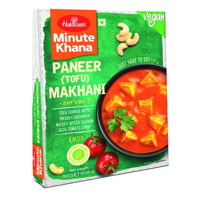 Haldiram's Paneer Makhani 300 GMS (Vegan / Tofu)