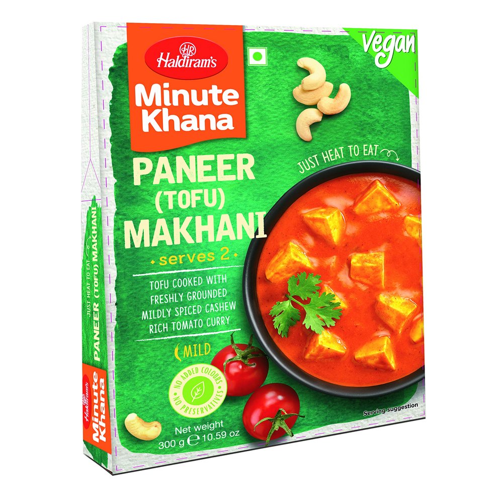 Haldiram's Paneer Makhani 300 GMS (Vegan / Tofu)