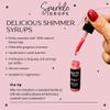 Sparkle Drops Mermaid Gift Set Drinks Shimmer For Gin, Prosecco And Sparkling Wine, Natural flavours, Party Gift (30ml, 24 servings) view 3