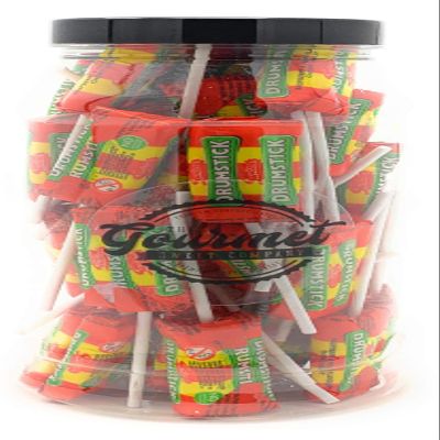 Drumstick Lollies Retro Sweet Shop Jar by The Gourmet Sweet Company
