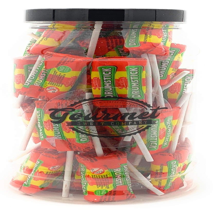 Drumstick Lollies Retro Sweet Shop Jar by The Gourmet Sweet Company