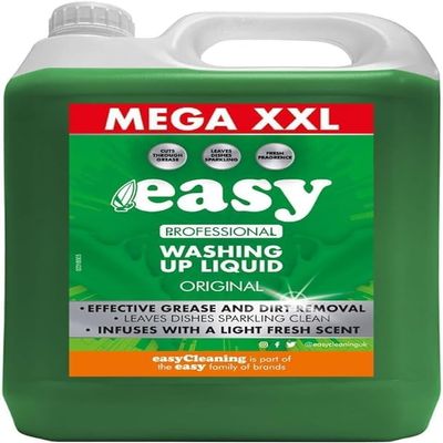 Easy Washing up Liquid 5 Litres By Shop 4 Less