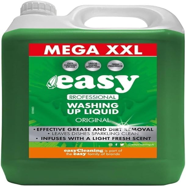 Easy Washing up Liquid 5 Litres By Shop 4 Less
