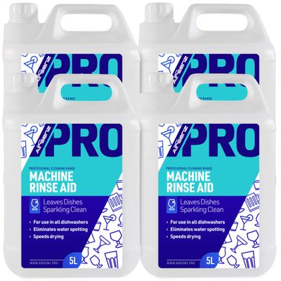 AIRSENZ Professional Dishwasher Machine Rinse Aid | Leaves Dishes Sparkling Clean (20L)