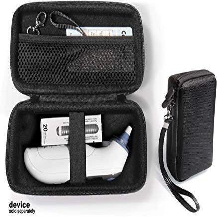 CaseSack Case for Ear/Infrared Thermometer: Braun ThermoScan 7, 7+, 5 IRT6500, 3 Braun Digital Ear Thermometer; iProven, iHealth, MILDSIX, KDT, EasyEast, CandyCare, LAMIG, Hugum, GoodBaby, Famidoc