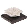 Backbayia Ceramic Flower Essential Oil Diffuser Humidification and Atomization Fresh for Spa Room view 3