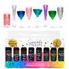Sparkle Drops Ultimate Mermaid Shimmer Set for Gin, Prosecco, Vodka, Cocktails, Mocktails, 80ml view 1