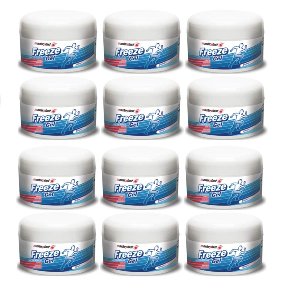 12 x Freeze Gel Tubs 200ml