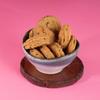 Holi Hampers:Big Box of Traditioal Gujiyas, Til/ Sesame Gujiyas, Farsan Samosas and Methi Mathi Hamper view 3