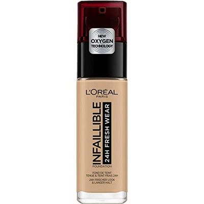 L'Oral - Infallible Mattifying Foundation - 140 Beige Dore