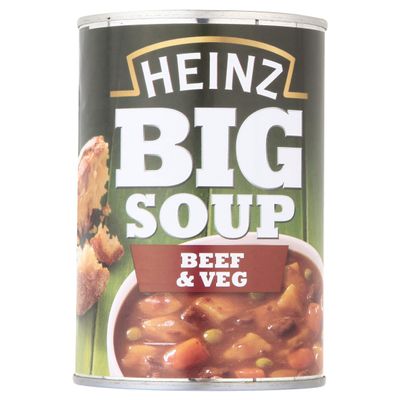 Heinz Big Soup Beef and Vegetable, 400 g