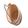 9 L Spruce Sauna Bucket with Cord Handle view 1